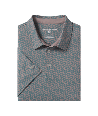 Party Fowl Printed Polo • Party Fowl