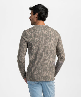 Max Comfort Henley LS • Tree Bark