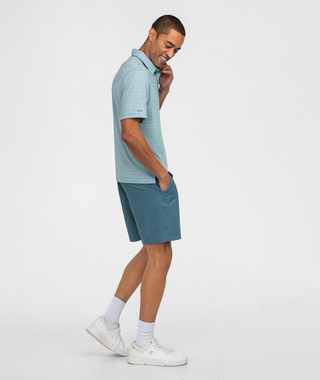 Sawgrass Stripe Polo • Maui Lime