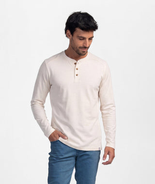Max Comfort Henley LS • Oatmeal