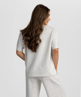 AstroKnit Short Sleeve Tee • Stone