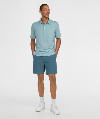 Sawgrass Stripe Polo • Maui Lime