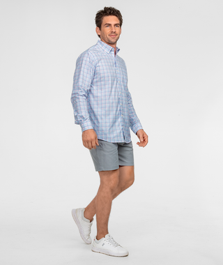 Samford Check Button Down • Hydrangea