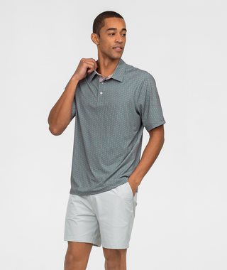 Party Fowl Printed Polo • Party Fowl