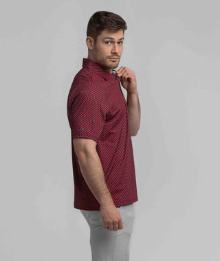 Dawg Walk Printed Polo • Short Sleeve Polo