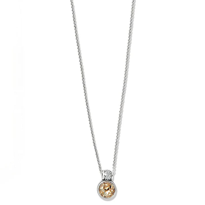 Meridian Aurora Crystal Petite Necklace