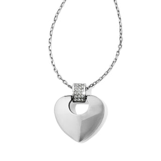 Meridian Equinox Heart Necklace • Silver