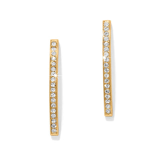 Meridian Geo Bar Post Earrings • Gold