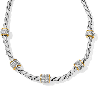 Meridian Necklace • Silver & Gold