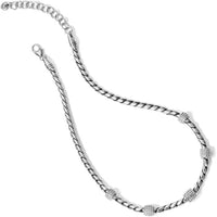 Meridian Necklace-Silver