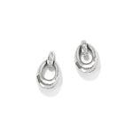 Meridian Orbit Oval Mini Post Earrings