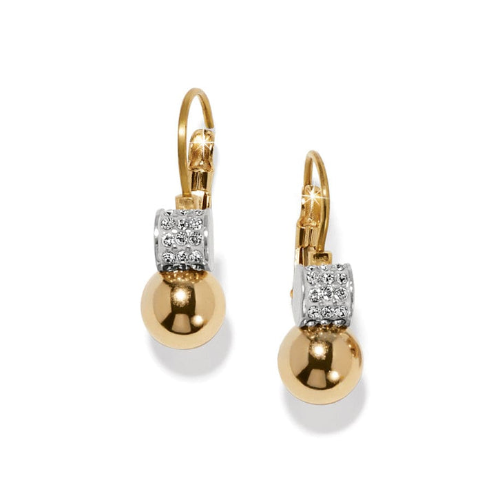 Meridian Petite Leverback Earrings • Gold