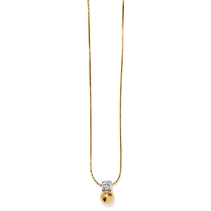 Meridian Petite Pearl Necklace • Gold