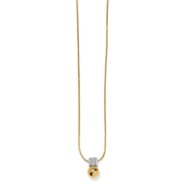 Meridian Petite Pearl Necklace • Gold