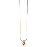 Meridian Petite Pearl Necklace • Gold