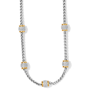 Meridian Petite Short Necklace • Silver & Gold