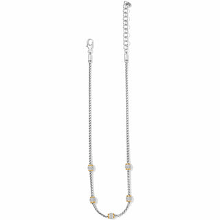 Meridian Petite Short Necklace • Silver & Gold
