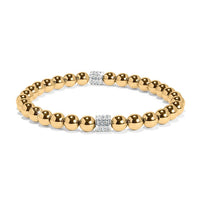 Meridian Petite Stretch Bracelet • Gold