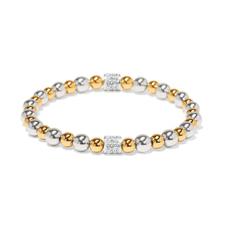 Meridian Petite Stretch Bracelet • Two Tone