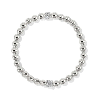 Meridian Petite Stretch Bracelet • Silver