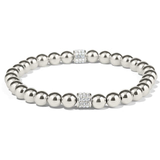 Meridian Petite Stretch Bracelet • Silver