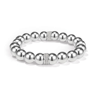 Meridian Stretch Bracelet • Silver