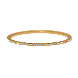 Meridian Thin Bangle • Gold