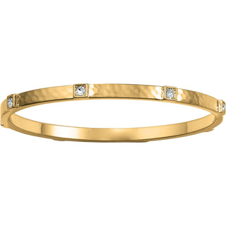 Meridian Zenith Station Bangle • Gold