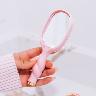 Mini Detangler Brush for Medium Hair • Bubblegum Pink
