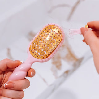 Mini Vented Hair Brush • Bubblegum Pink