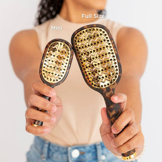 Mini Vented Hair Brush • Tortoise