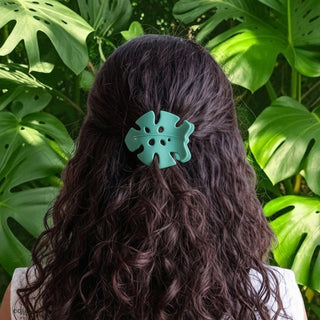 Moana Leaf Flat Hair Clip • Tiny