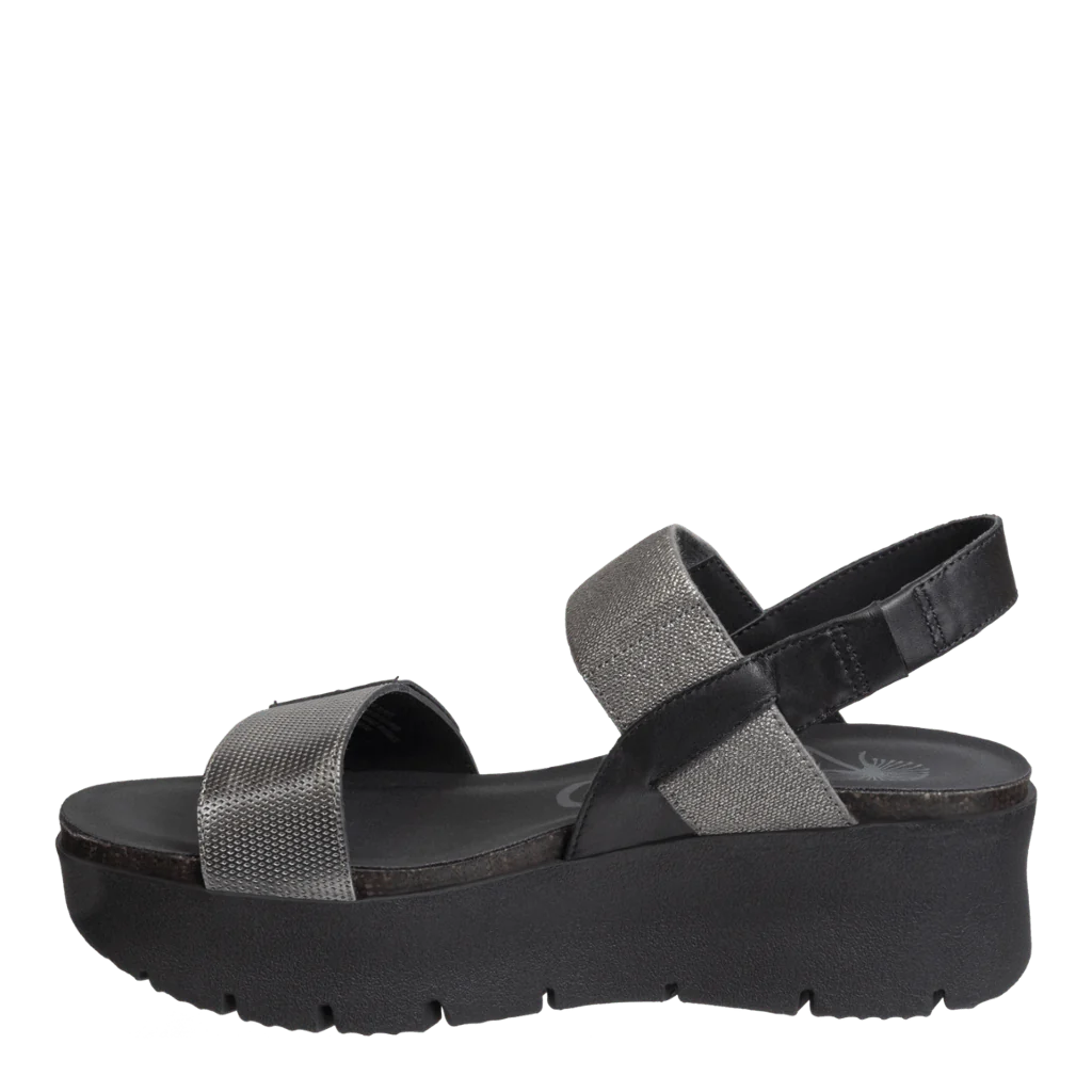 Nova Platform Sandal • Black