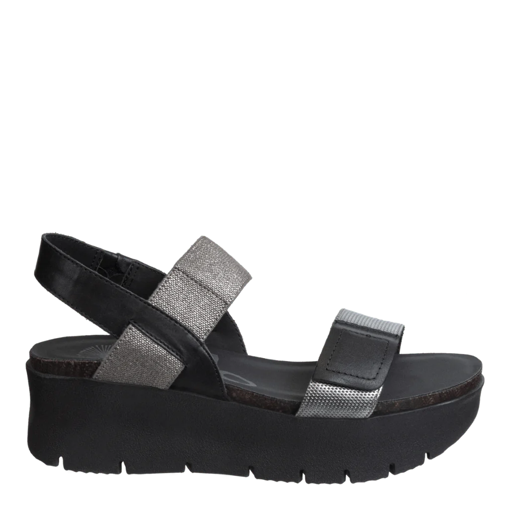 Nova Platform Sandal • Black