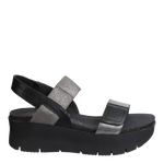Nova Platform Sandal • Black