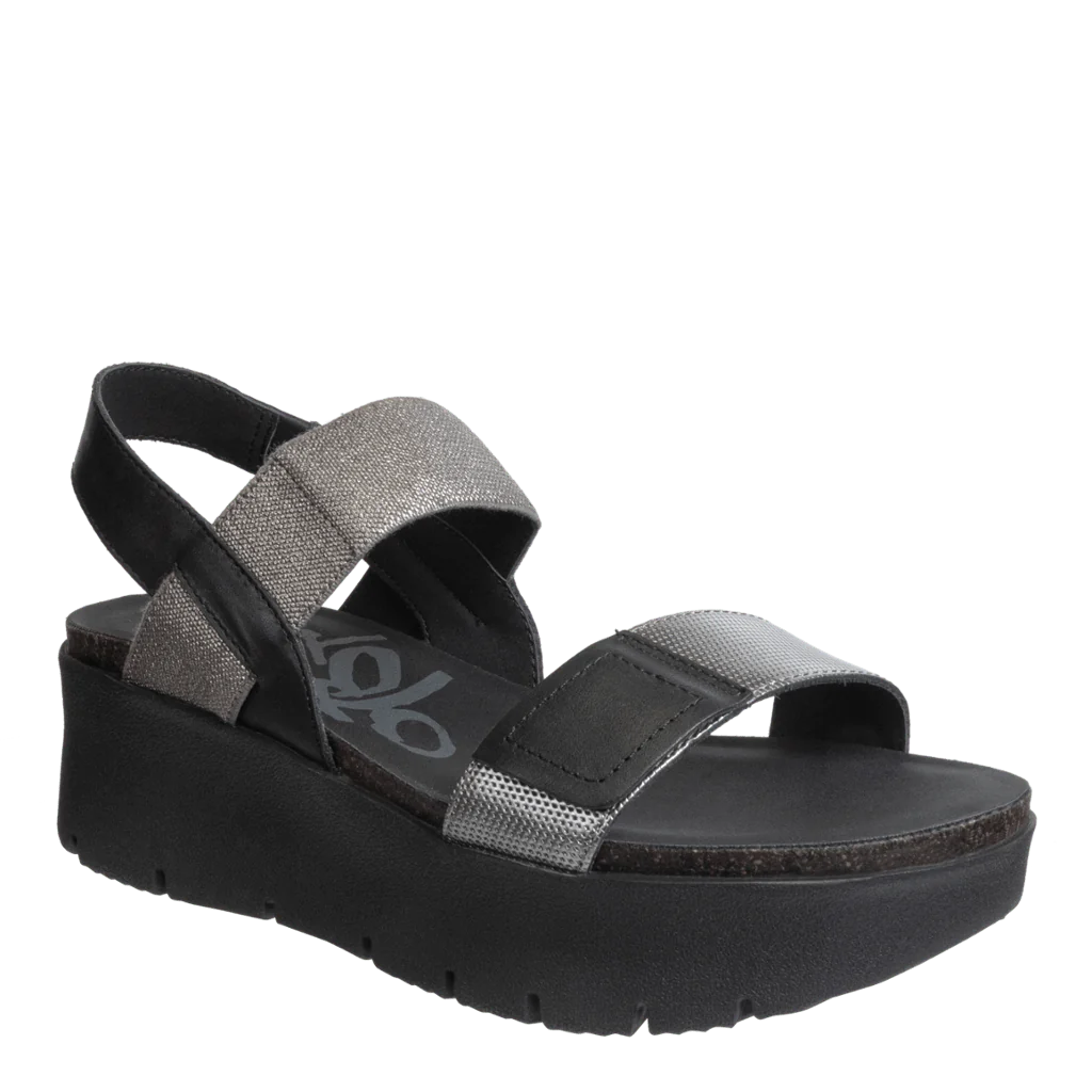 Nova Platform Sandal • Black