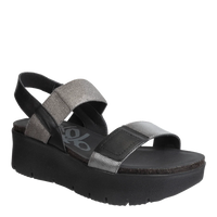 Nova Platform Sandal • Black