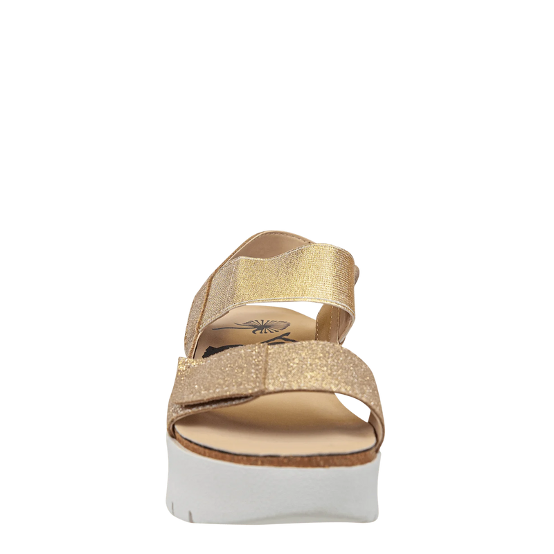 Nova Platform Sandal • Gold