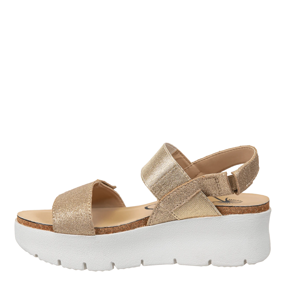 Nova Platform Sandal • Gold