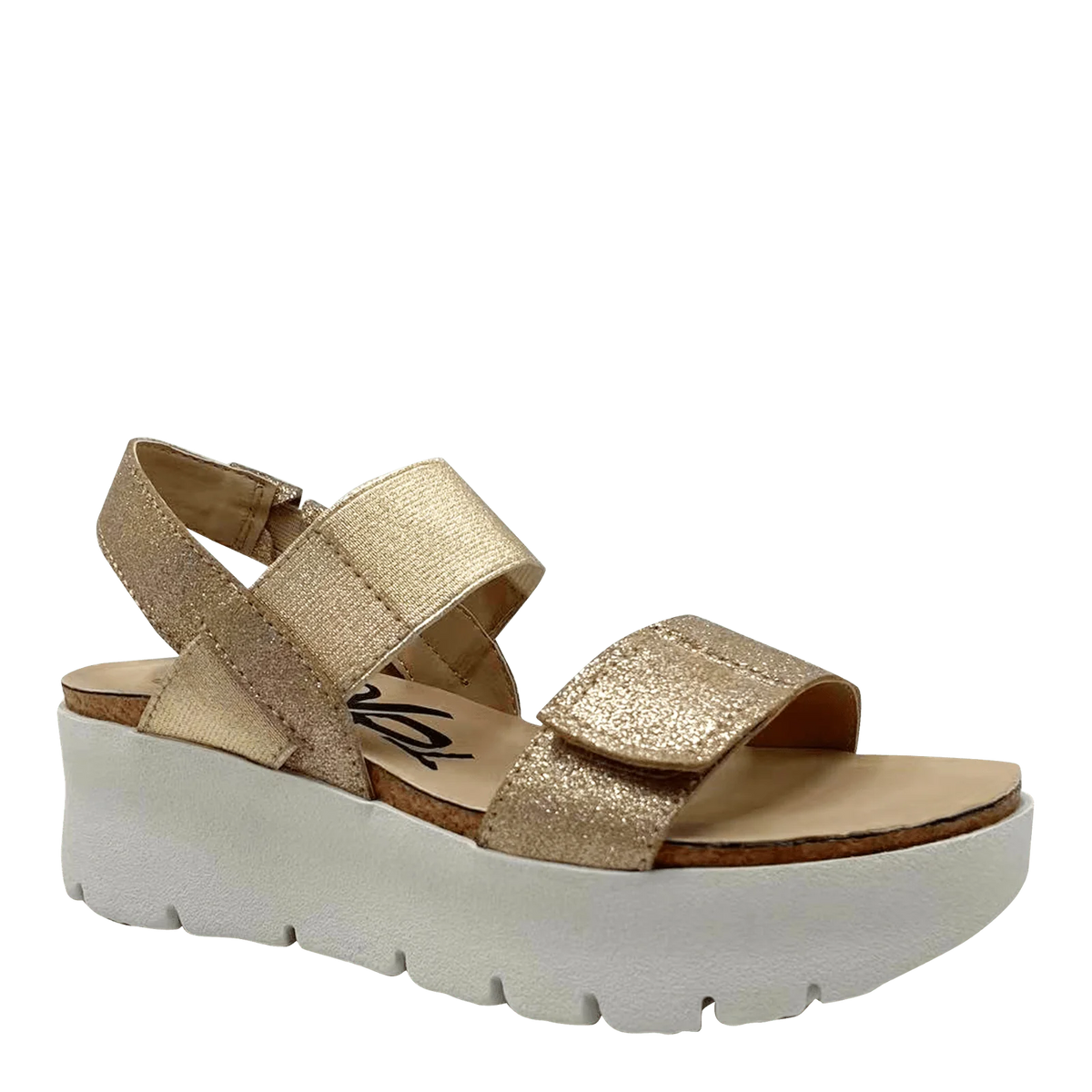 Nova Platform Sandal • Gold