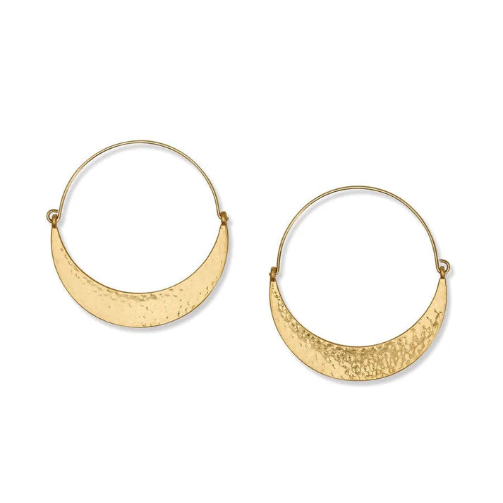 Palm Canyon Large Hoop Earrings