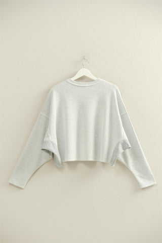 Relaxed Fit Sweatshirts • Heather Grey