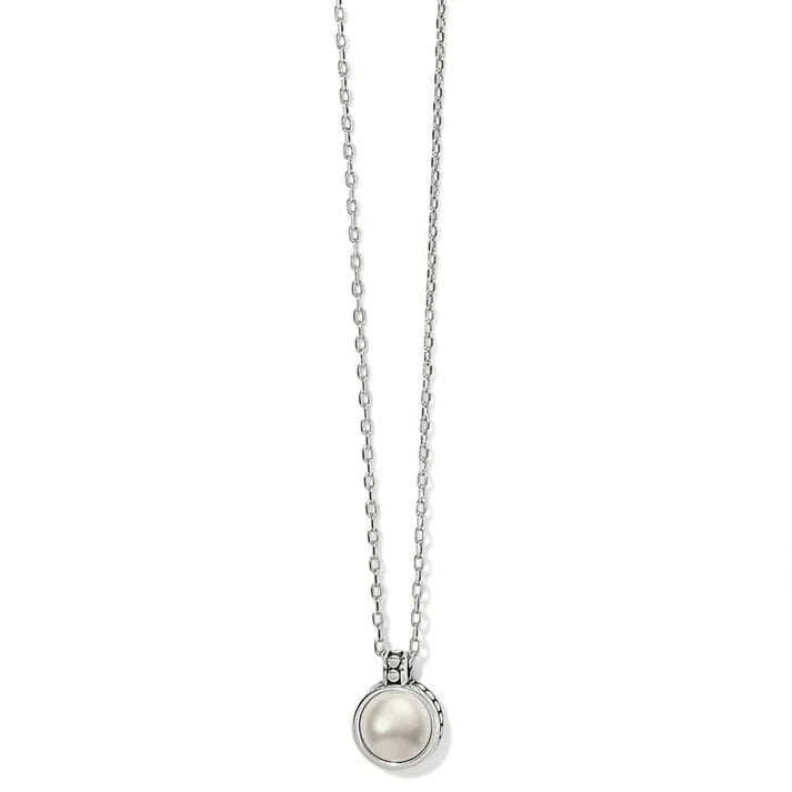 Pebble Dot Pearl Short Necklace • Pearl