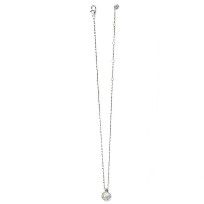 Pebble Dot Pearl Short Necklace • Pearl