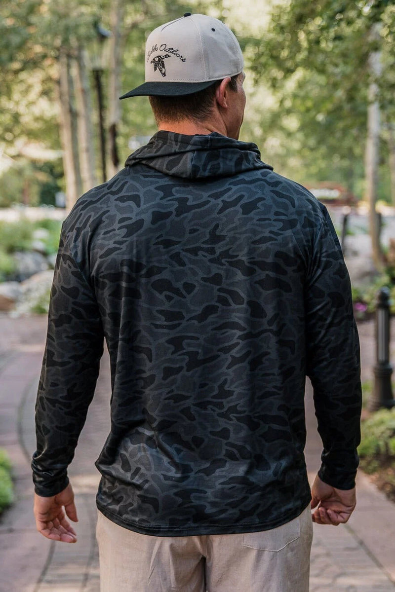 Performance Hoodie • Black Camo