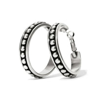 Pretty Tough Stud Large Hoop Earrings