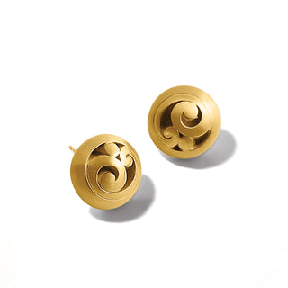 Contempo Post Earrings • Gold
