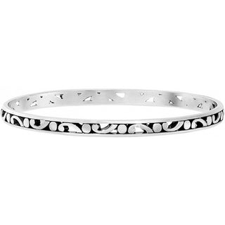 Contempo Slim Bangle • Silver