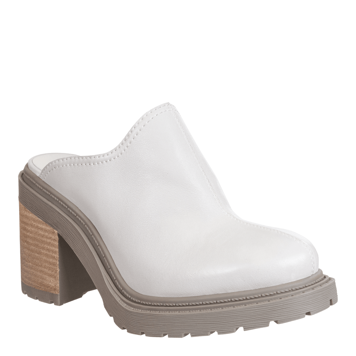 Rise Slip-On Heeled Mule • Mist