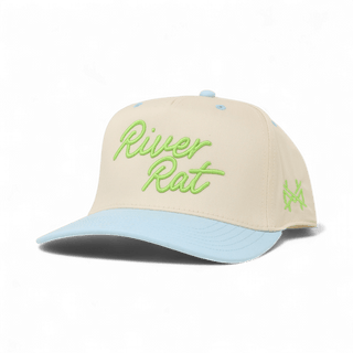 River Rate Snapback Hat • Retro Powder Blue/Natural